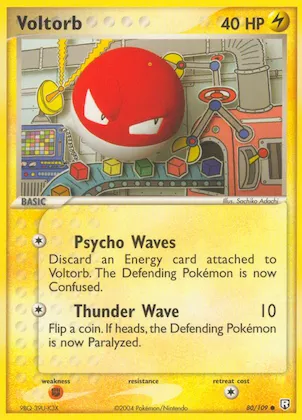 Voltorb #80 – Team Rocket Returns