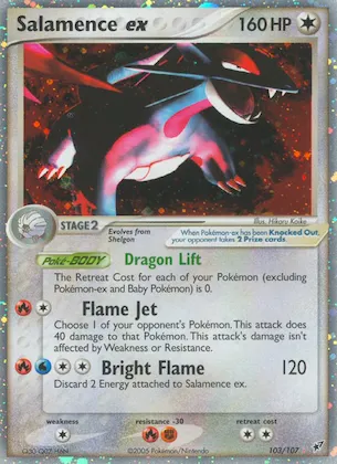 Salamence ex #103 – Deoxys