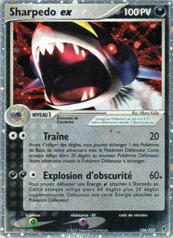 Sharpedo ex 104 – EX Deoxys