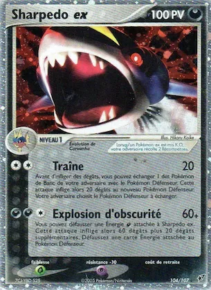 Sharpedo ex 104 – EX Deoxys