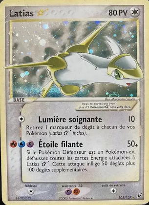 Latias ☆ 105 – EX Deoxys