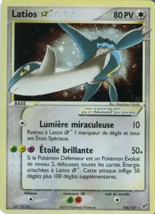 Latios ☆ 106 – EX Deoxys