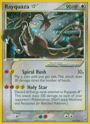 Rayquaza ★ #107 – Deoxys