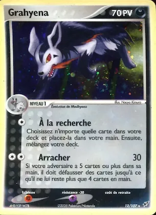Grahyena n° 12 – EX Deoxys