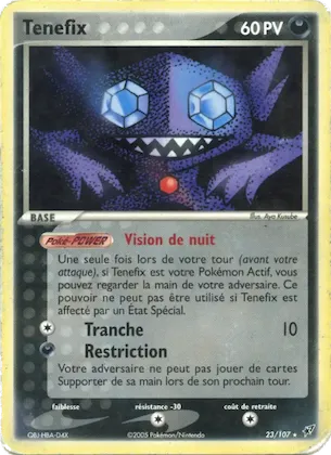Tenefix n° 23 – EX Deoxys