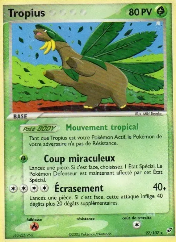 Tropius 27 – EX Deoxys