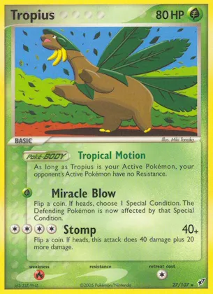 Tropius #27 – Deoxys