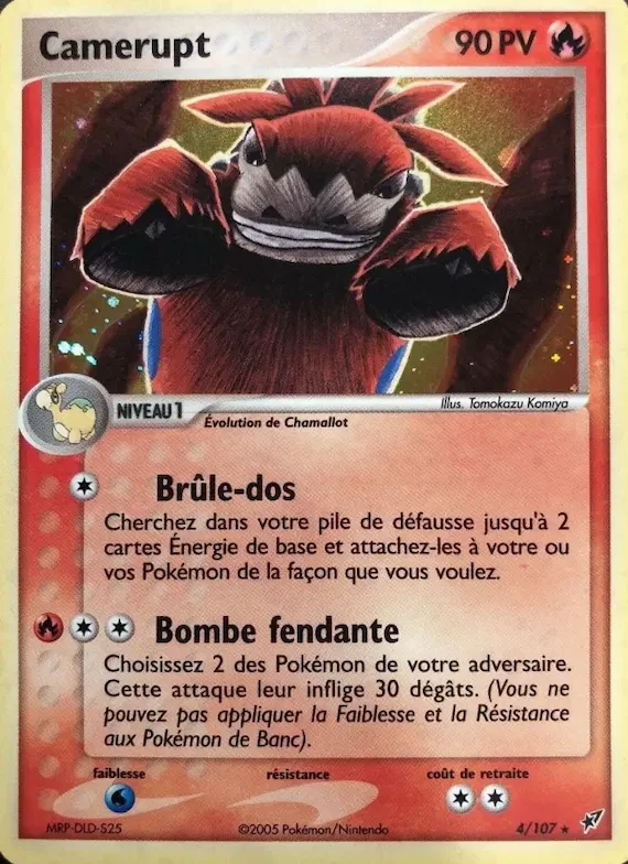Camerupt 4 – EX Deoxys