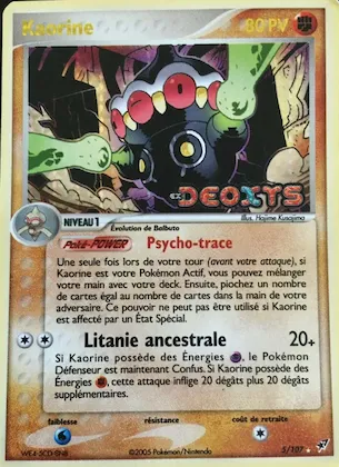 Kaorine n° 5 – EX Deoxys