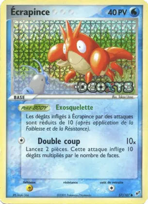 Écrapince n° 57 – EX Deoxys