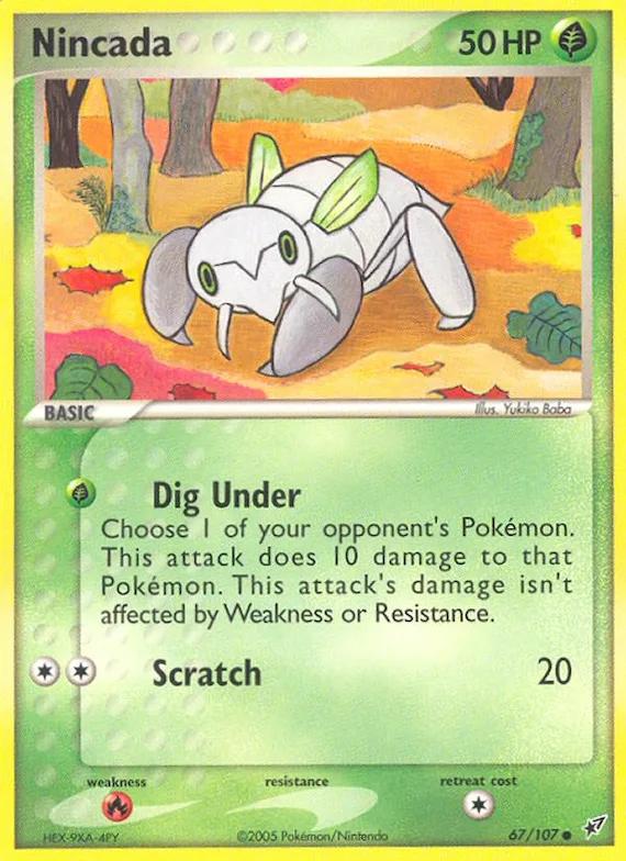 Nincada 67 – EX Deoxys