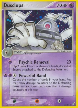 Dusclops #7 – Deoxys