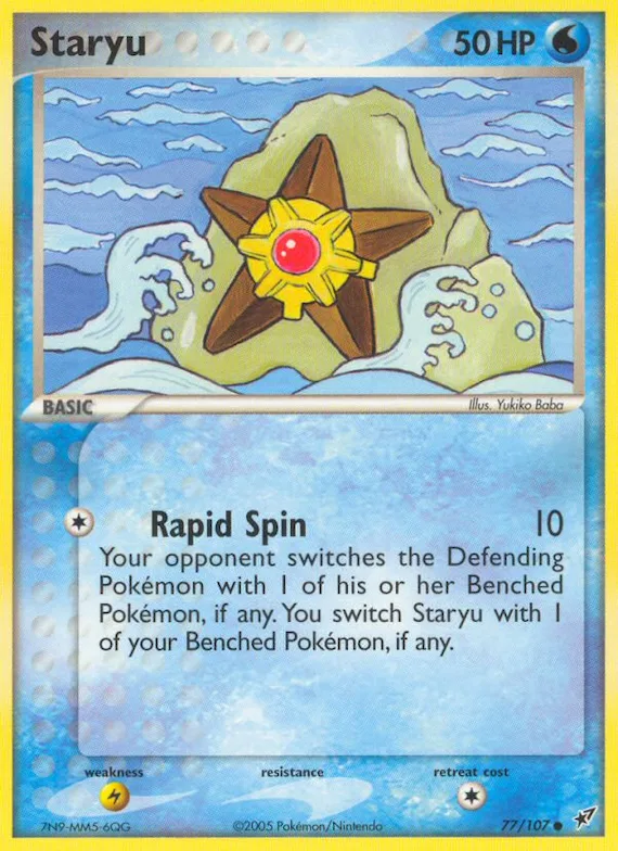 Staryu #77 – Deoxys