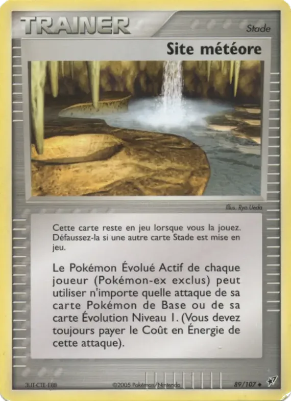 Site météore 89 – EX Deoxys