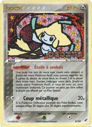 Jirachi n° 9 – EX Deoxys