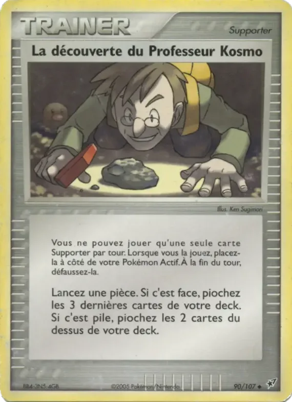 La découverte du Professeur Kosmo 90 – EX Deoxys