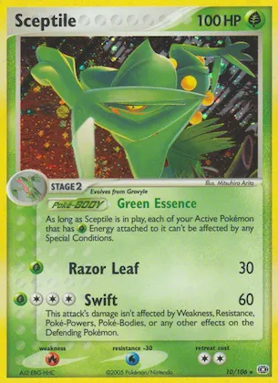 Sceptile #10 – Emerald