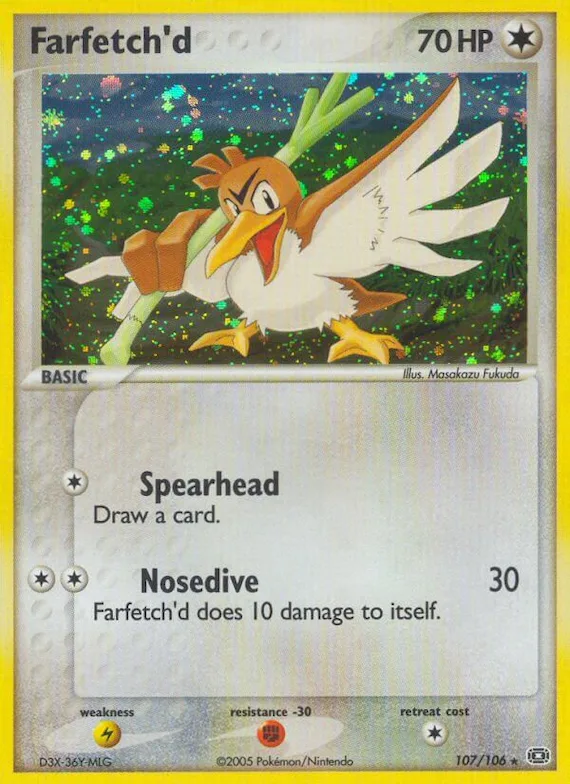 Farfetch'd #107 – Emerald