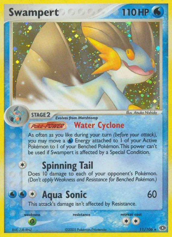 Swampert #11 – Emerald