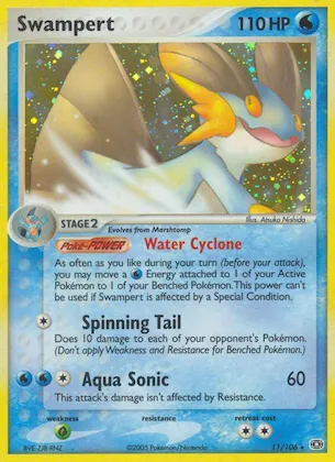 Swampert #11 – Emerald