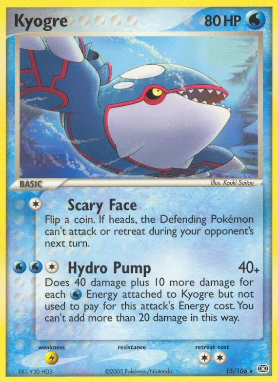 Kyogre #15 – Emerald