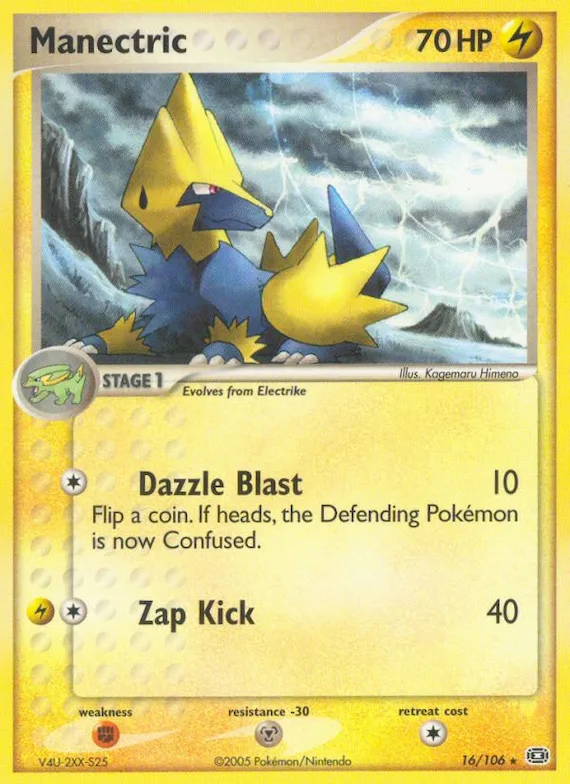 Manectric #16 – Emerald