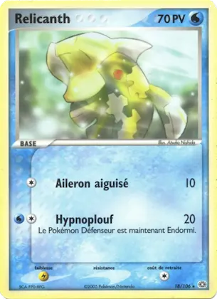 Relicanth n° 18 – EX Émeraude