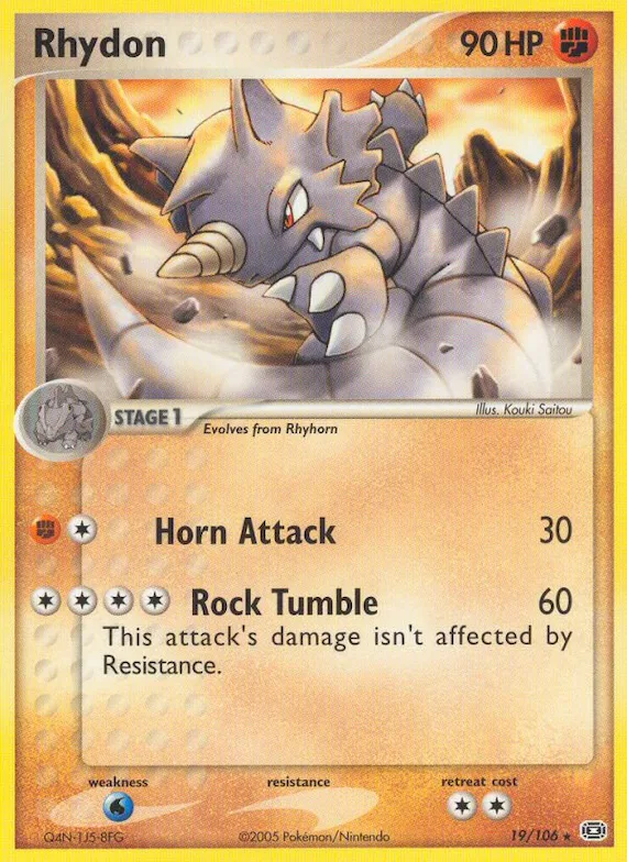 Rhydon #19 – Emerald