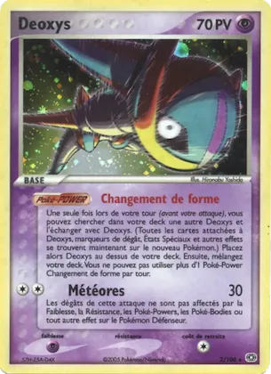 Deoxys 2 – EX Émeraude