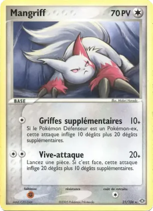 Mangriff n° 21 – EX Émeraude
