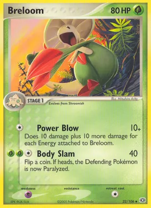 Breloom #22 – Emerald
