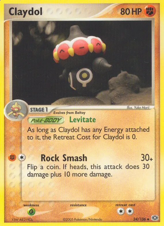 Claydol #24 – Emerald