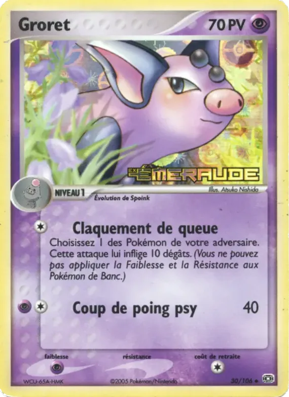 Groret 30 – EX Émeraude
