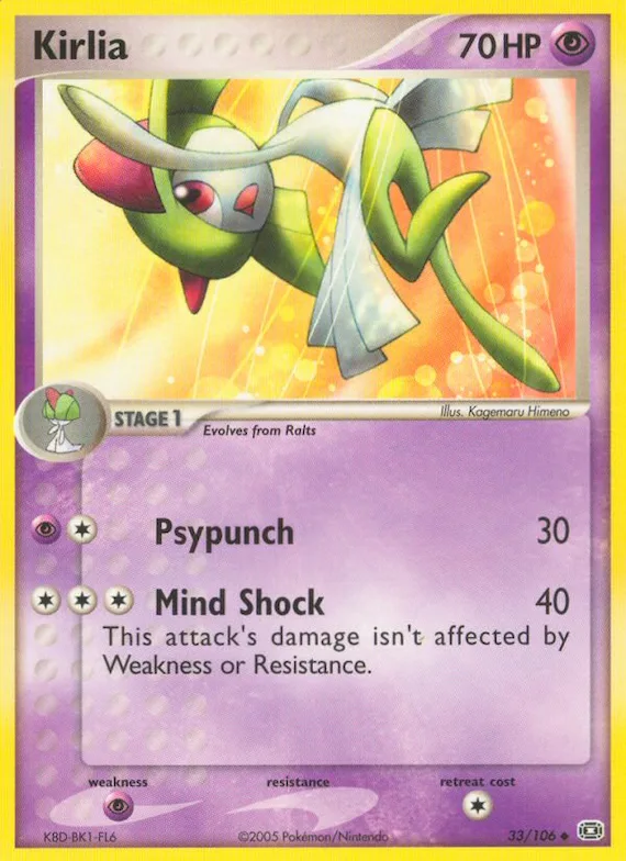 Kirlia #33 – Emerald