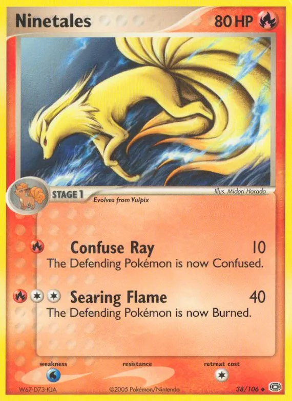Ninetales #38 – Emerald