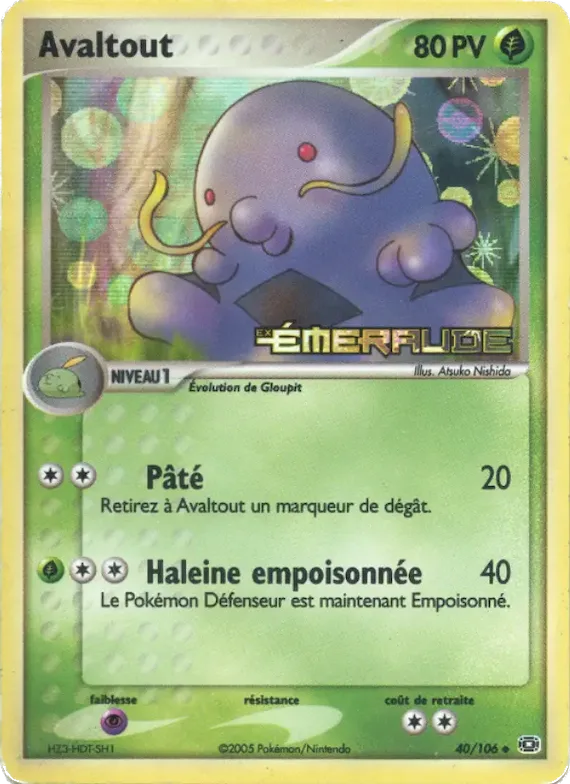 Avaltout 40 – EX Émeraude