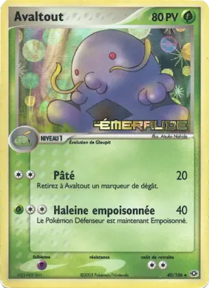 Avaltout n° 40 – EX Émeraude
