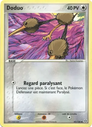Doduo n° 45 – EX Émeraude
