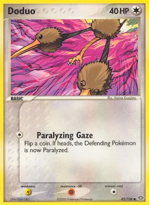 Doduo #45 – Emerald