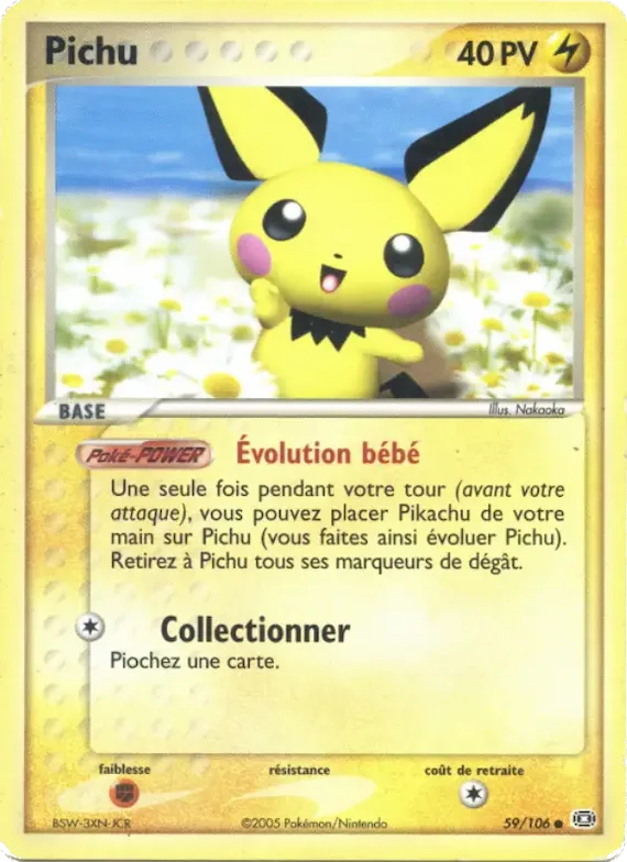 Pichu 59 – EX Émeraude
