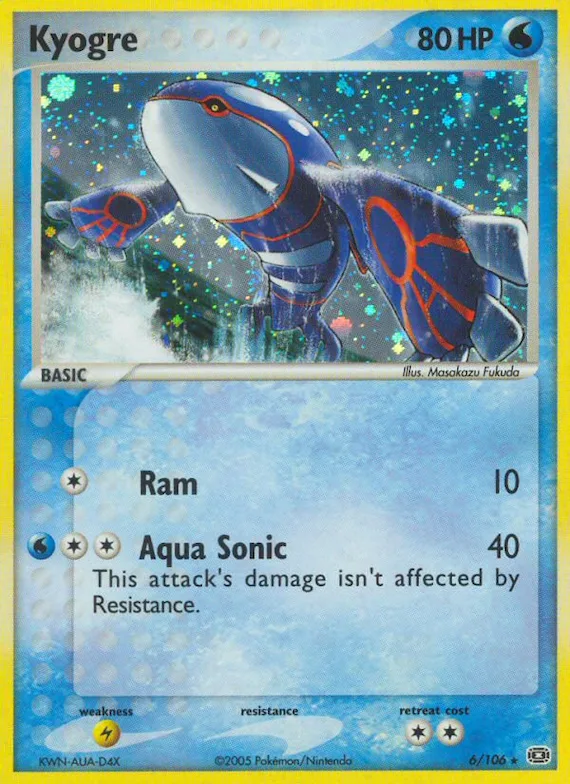 Kyogre #6 – Emerald