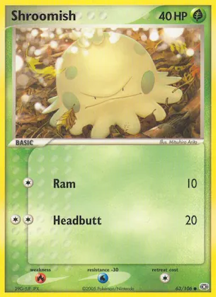 Shroomish #63 – Emerald