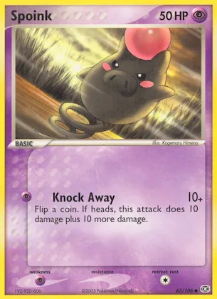 Spoink Nr. 65 – Emerald