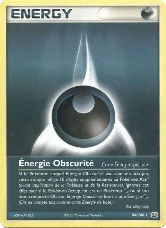 Énergie Obscurité 86 – EX Émeraude