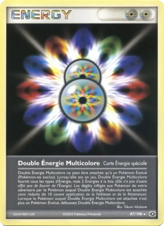 Double Énergie Multicolore 87 – EX Émeraude