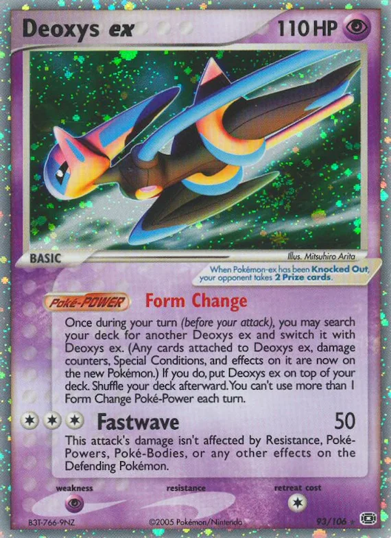 Deoxys ex #93 – Emerald