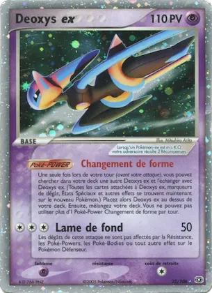 Deoxys ex 93 – EX Émeraude