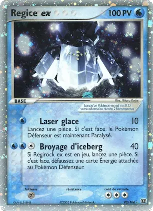 Regice ex 98 – EX Émeraude