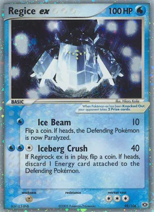 Regice ex #98 – Emerald