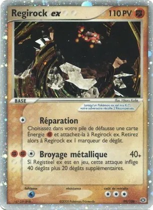 Regirock ex 99 – EX Émeraude